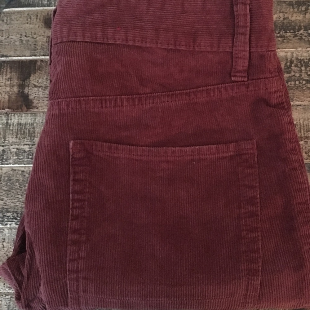 Mossimo Supply Red Corduroy Pants 30x30